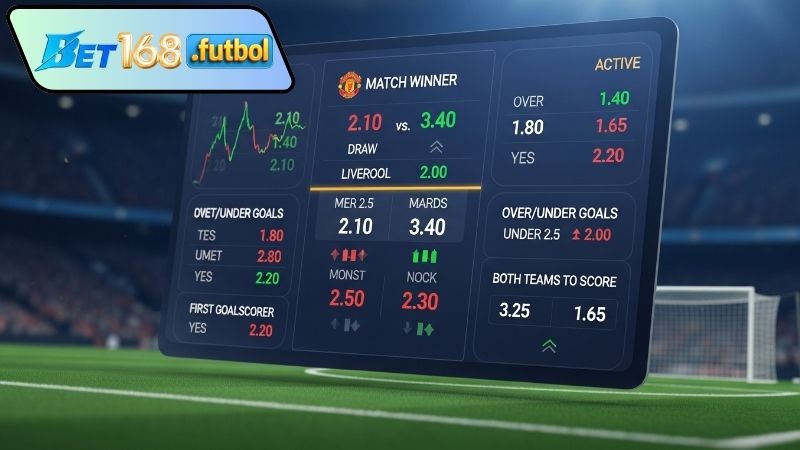 Khái quát về kèo bóng tài xỉu Bet168