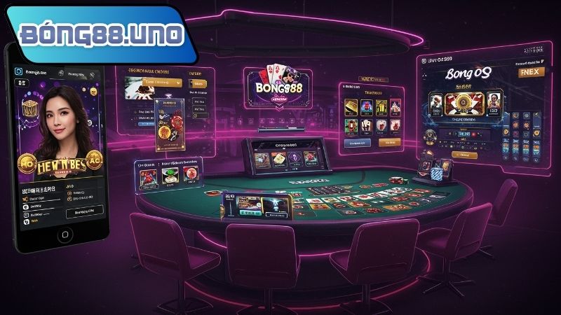 Kinh nghiệm chơi live casino Bong88 hiệu quả