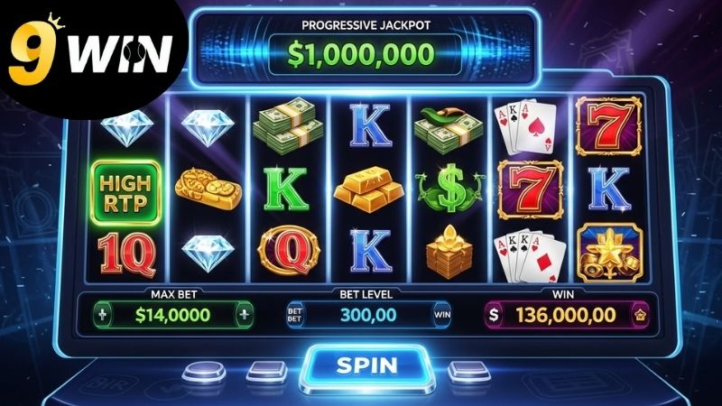 Top slot RTP cao 9Win đáng chơi